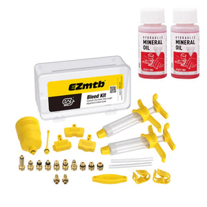 EZMTB BRAKE BLEED KIT - SHIMANO WITH 2 X MINERAL OIL