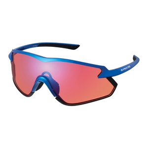 SHIMANO SUNGLASSES S-PHYRE X MATTE METALLIC BLUE RIDESCAPE OFFROAD